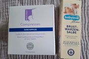 Multi Mam Compresses x12 and babylove nipple cream 30ml