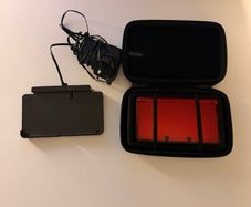 Nintendo 3DS Flame Red Bundle