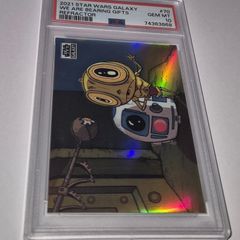 2021 Topps Star Wars Chrome Galaxy #70 We Are Bearing Gifts Refractor PSA 10