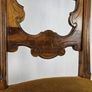 Set of 8 Vintage Italian Walnut Dining Chairs 1950s Image 4