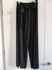 Wide black pants