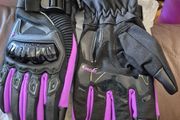 padded motorbike gloves