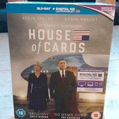 House Of Cards - Season 3 - Blu-ray - New & Sealed