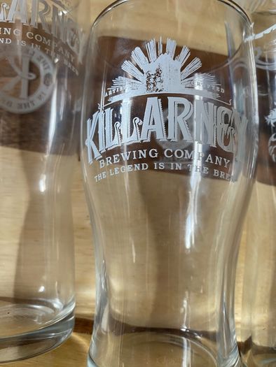 Killarney beer glass pint