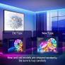 LED Strip Lights 10M (1X10M) APP Control Colour Changing LED Lights with Remote, Music Sync Built-in Mic, SMD RGB Light Strips RGB Image 2