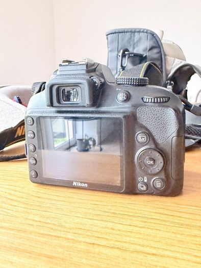 Nikon D3400 + 18-55mm VR + 10-20mm VR Wide Angle + Lowepro Bag Full Kit