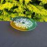 Glass engraved cake stand postage possible Image 2