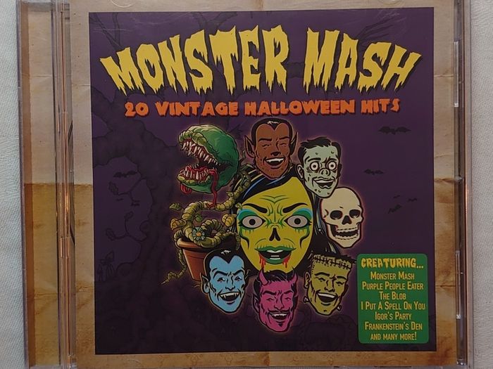 Monster Mash - 20 Vintage Halloween Hits - Cd