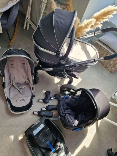iCandy Peach 3 Travel System with Maxicosi and Base