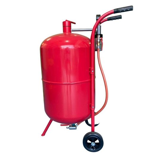 20 Gallon Sandblaster With Nozzle Pressure Gauge 2.5m Hose Filling Funnel
