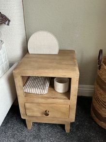 Laura James solid mango wood locker