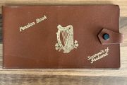 Vintage Leatherette Pension Book/ Cheque Book Case