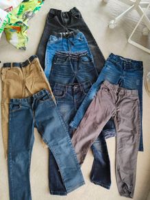 Big bundle of boys jeans 6-7 yrs
