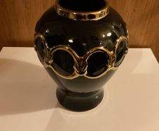 Beautiful Gold and black Vase