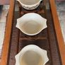 Vintage Pyrex Rustic Brown Trees Casserole Set Image 9