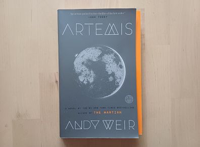 Artemis by Andy Weir (Science Fiction American Edition Paperback 2018)