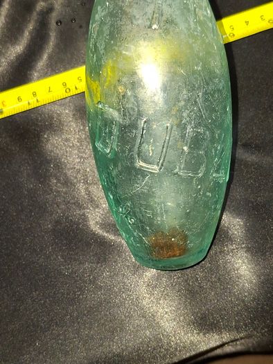 Antique Bottles with Embossed Names, Dublin etc. PRICE IS FOR 1 ONLY.