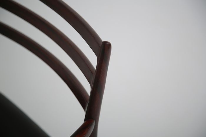 Vintage Danish Mahogany Carver Armchair Model 62 by Niels Otto Moller, 1960s