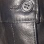 Black Faux Leather Trousers Image 9