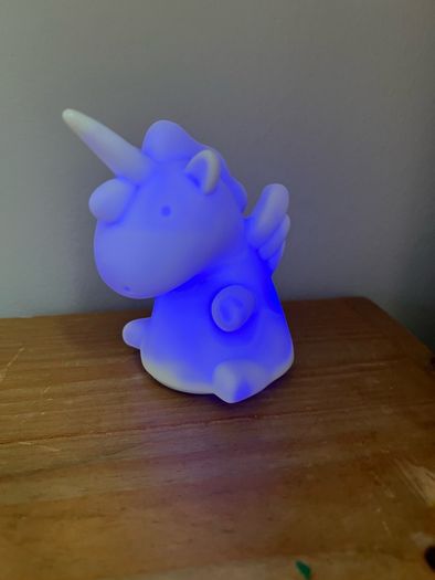 Colour Change Unicorn Lamp