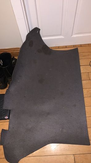 Micra k11 boot floor mat