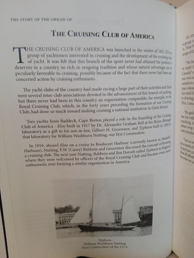 The Yearbook of the Cruising Club of America, 2020 Published by Cruising Club of America (HQ671)