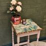 The Pink De Vine - Up-cycled Vintage Side Table Image 3