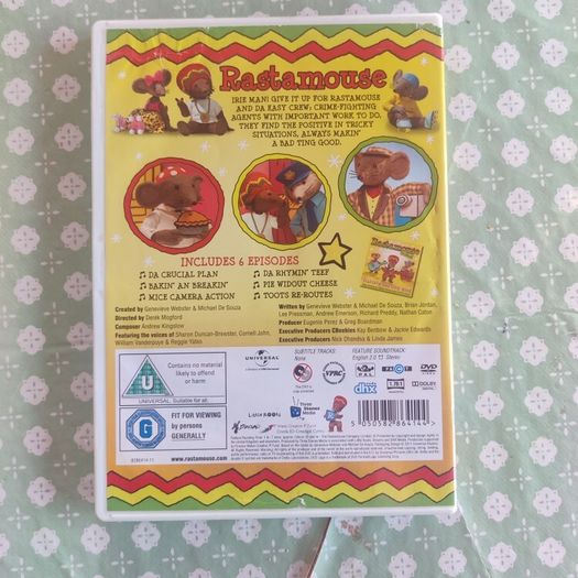 Rastamouse - Da Crucial Plan DVD