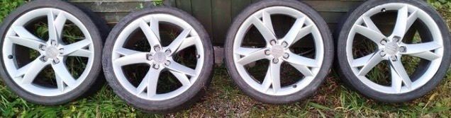 AUDI //  19" S Line Y Spoke Speedline Alloy Wheels