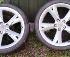 AUDI //  19" S Line Y Spoke Speedline Alloy Wheels