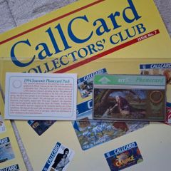 Call Cards 29 may 1994 Souvenir Phone card Pack Limited Edition 1,000 Kilmainham sealed 5 unit never opened rare !  and 2x old call collectors club booklets