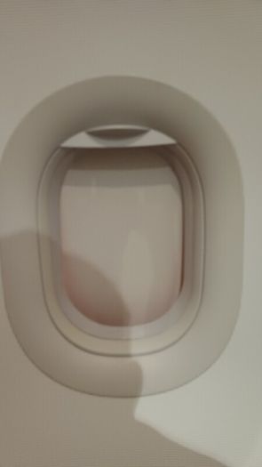 Upcycled Airbus A320 Window Interior panel Illuminated Aviation Wall Art
