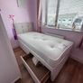Single bed headboard and mattress Image 2