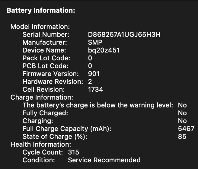 Macbook Pro 15-inch 32GB RAM