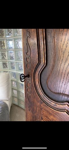 Antique French Bonnetiere Armoire
