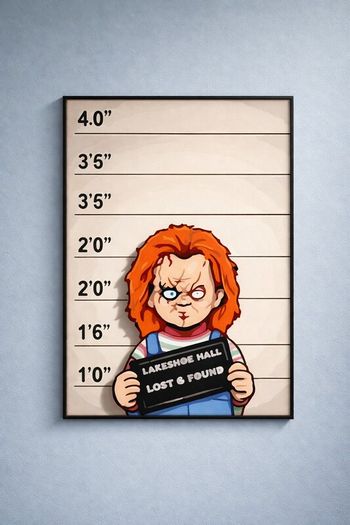 Unique Canvas Chuckie Print - FREE P&P