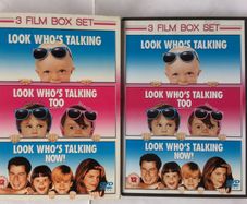 Look Who's Talking Trilogy Boxset (John Travolta, Kirstie Alley & Bruce Willis) [3xMovie DVD]