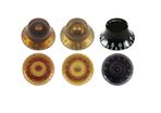 Gibson style US Spec Top Hat Knob (Amber, Black, Gold )