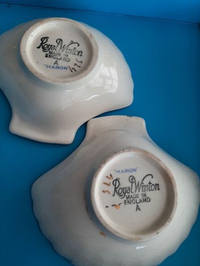vintage marion china shell dishes