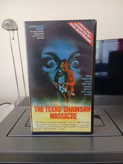 The Texas Chainsaw Massacre 1974 Film. English With Subtitles (Rare Scope Version) Letterbox Black Bars.