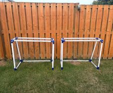 Junior football goals portable set