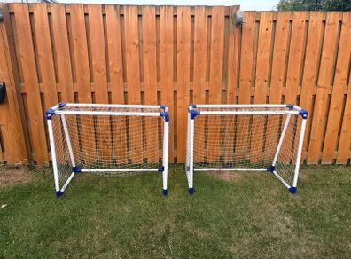 Junior football goals portable set