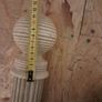4 no. 50mm Stone Reeded Ball Wood Pole and accessories Image 7