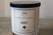 Halloween candle - Ghost glitter