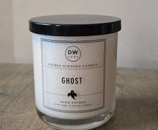 Halloween candle - Ghost glitter