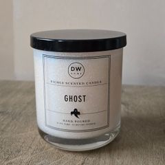 Halloween candle - Ghost glitter