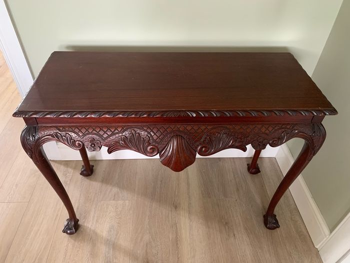 Chippendale Style Console Table