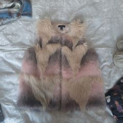 fur gilet from new look