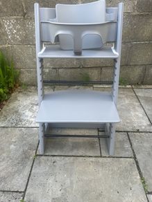 Trip Trapp (Grey) with baby seat , tray and newborn baby seat . Great condition