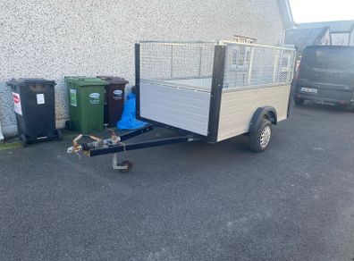 turf trailer   cage sides 8 x 5